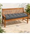 Kapitone Bank Minderi · 100 × 45 × 4 cm · Gri