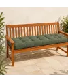 Kapitone Bank Minderi · 100 × 45 × 4 cm · Haki