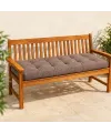 Kapitone Bank Minderi · 100 × 45 × 4 cm · Kahve