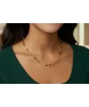   Kaplama Zincir Pirinç   Cm Kolye Zincir 45 Cm - Kl0268