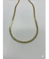   Kaplama Zincir Pirinç   Cm Kolye Zincir 60 Cm - Kl0253