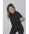 Kapşonlu Slim Fit T-shirt - Siyah