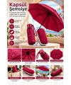 Kapsül Şemsiye Bordo