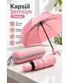 Kapsül Şemsiye Pembe
