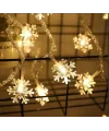 Kar Tanesi 5m 28 Led Gün Işığı Kar Tanesi:4cm Mz-16-18