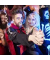 Karanlıkta Parlayan Fosforlu Çift Damak Takma Vampir Dişi