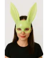Karanlıkta Parlayan Fosforlu Tavşan Maskesi – Glow Bunny Masquerade Maske (32x22 Cm)