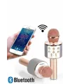 Karaoke Mikrofon Dahili Hoparlörlü Sd-usb-aux Girişli Bluetooth Hoparlör