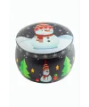 Kardan Adam Yılbaşı Kapaklı Mum 8 cm