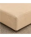 Kare Blok Minder · 50 × 50 × 7 cm · Krem
