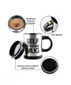 Karıştırıcı Özellikli Mikser Kupa Bardak Kompakt Taşınabilir Mug