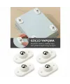 Kartelalı 4pcs Tek Bilya Tekerlekli Mobilya Eşya Taşıma Aparatı 360° 8kg Taşıma Kapasite