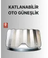 Katlanabilir Araba Güneşliği – Uv Işınlarına Karşı Maksimum Koruma