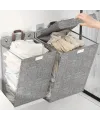 Katlanabilir Asılabilir Kirli Çamaşır Sepeti