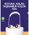 Katlanabilir Asılabilir Mini Fan Usb Şarjlı 3 Kademeli Sessiz