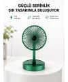 Katlanabilir Mini Fan – 3 Kademeli Soğutma, Şarjlı