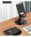 Katlanabilir Telefon Tutucu Stand Yuvarlak Tabanlı Cm-074