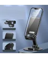 Katlanabilir Telefon Tutucu Stand Yuvarlak Tabanlı Cm-074