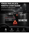 Katlanabilir Üçgen Acil Durum  Reflektörü