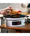 Katmer - Yufka Sacı Termostatlı - Standlı 3000w Emaye Kaplı Geniş Üst Yüzey 53cm Genişlik At-111b