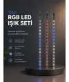 Kayan Yıldız Efektli Rgb Led Işık Seti İç Ve Dış Mekan Kullanımı