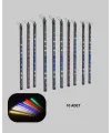 Kayan Yıldız Efektli Rgb Led Işık Seti İç Ve Dış Mekan Kullanımı