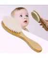 Keçi Kılı Organik Bebek Banyo Tarağı