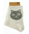 Kedi Kolej Çorap 8*28