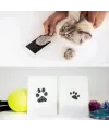 Kedi Köpek Pati İzi Fotoğraf Çerçevesi Seti
