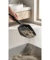 Kedi Kumu Eleme Küreği Sık Dokuma Gövde Ve Geniş Tutacaklı Temizlik Aracı