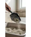 Kedi Kumu Eleme Küreği Temizlik Ve Süzme İşlemleri İçin Uygun