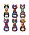 Kedi Tasarımı İstanbul Temalı Buzdolapı Süsü Magnet IEG5408