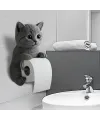 Kedi Tasarımlı Tuvalet Kağıtlığı