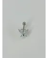 Kelebek Detaylı Göbek Piercing - Pg0055