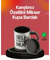 Kendi Kendini Karıştıran Termos Kupa | Güçlü Motor Ve Çift Katmanlı Isı Koruma