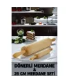 Kendinden Dönerli Merdane 2 li SET Fabelle Design