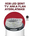 Kendinden Yapışkanlı Led Şerit Televizyon Aydınlatması 2mt