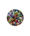 Kesme Cam Boncuk 2mm - 60 Gram - Karışık Renkli - BNC357