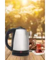 Kettle C F Tipi 220-240v Paslanmaz Çelik Elektrik Kablolu Otomatik Kapanma