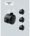 Kilitli Mini Tekerlek Ayak 4 Cm 4’lü Set