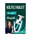 Kilitli Perde Düğmesi Perde Ruleti Perde Düğmesi 36 Adet 716103