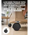 Kilitsiz 6 Cm Tekerlek Ayak Tek Adet