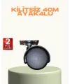 Kilitsiz Mini Tekerlek Ayak 4 Cm 4’lü Set Kolay Montaj