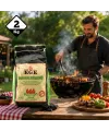 King Ege Mangal Kömürü 2 Kg Çıra Hediyelidir IEGK5XE