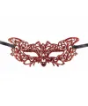 Kırmızı Dantel Masquerade Maskesi 9 No