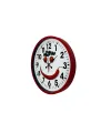 Kırmızı Happy Kitchen 36 Cm Mutfak Duvar Saati