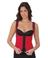 ieg™ KIRMIZI MI 9173 Agraflı Göğsü Açık Atlet Korse
