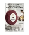 Kırmızı Skoç Elyaf Mop Parlatma Diski - 5700 RPM 165 MM Metal ve Paslanmaz  723107