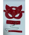Kırmızı Tasma Set