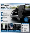 Kıskaçlı Araç İçi Telefon Tutucu